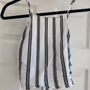 Kendal and Kylie back tie crop top